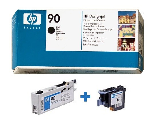 Original HP Printhead DesignJet 4000 4020 4500 / No. 90 C5054A Black