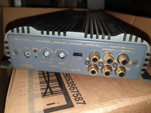 Amplificatore Audison Lr 1140xr Wrms 155*1 4 ohm JBL Sub GTI 600 165 mm Wrms 150 - Foto 3 di 15