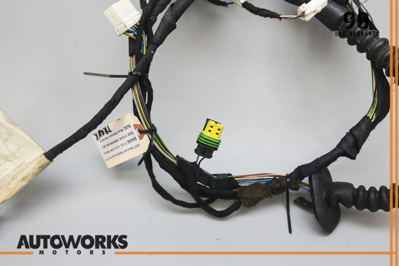 03-12 Maserati Quattroporte M139 Trunk Boot Wire Wiring Cable Harness OEM