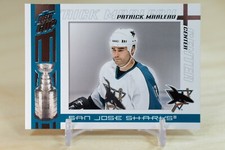 2003-04 Pacific Quest for the Cup Patrick Marleau #89 San Jose Sharks