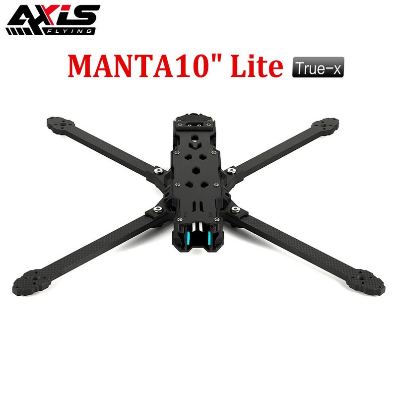 Axisflying MANTA10" Lite 10inch FPV Freestyle Drone Ture X Frame Kit 402mm FPV