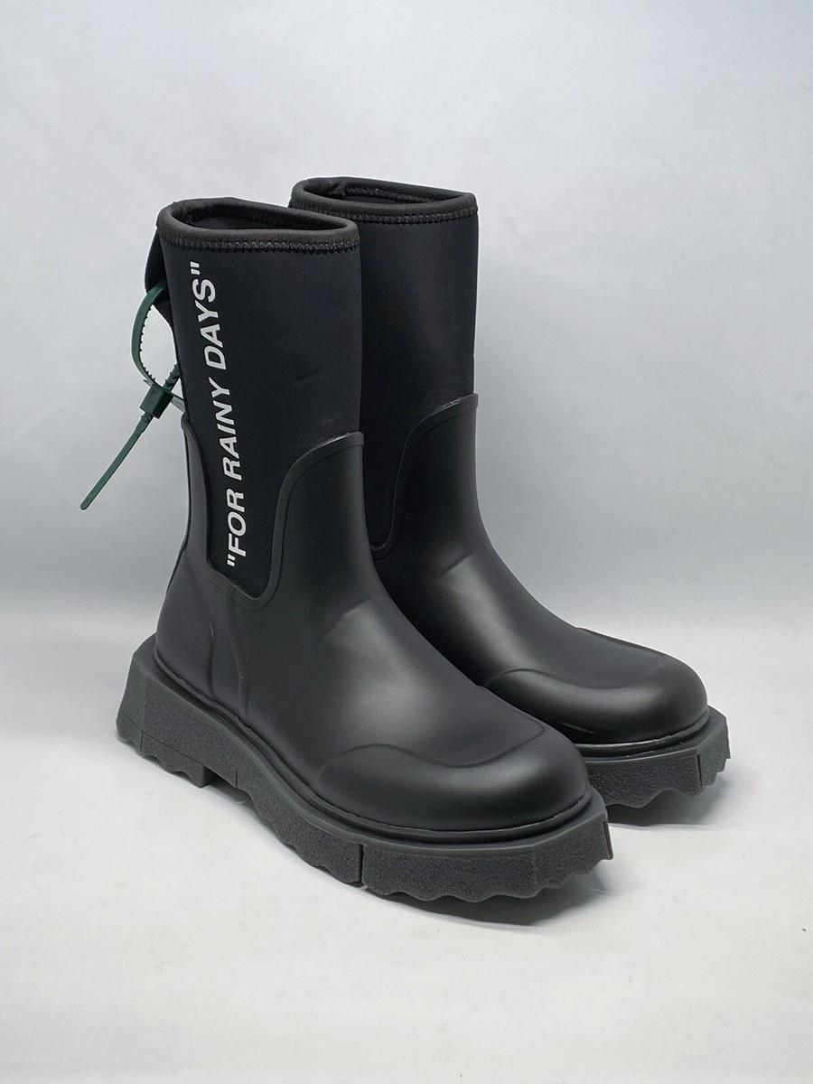 Off-White Sponge Rubber Rain Boots size 41 | eBay display picture 2