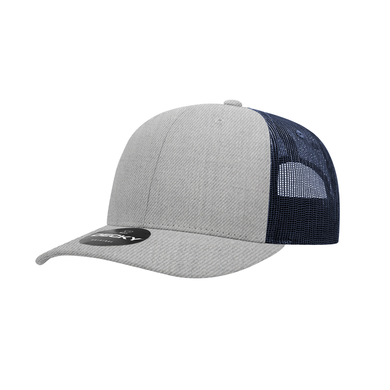 Decky Unisex 6 Panel Mid Profile Structured Cotton Blend Tru