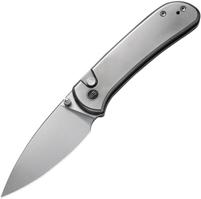 New We Knife Co Ltd Qubit Button Lock Bead Blast WE22030F-2
