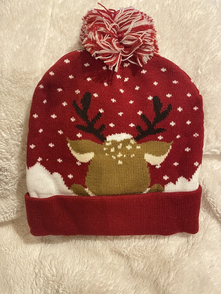 Gorro De Navidad Talla Única Adulto/Niño, Muy Festivos Y Decorados Foto 2 de 3