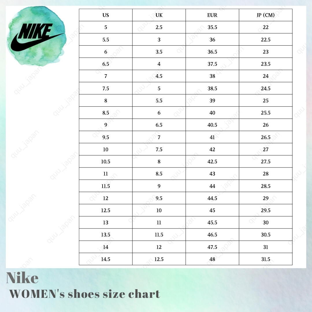 nike 6y size in euro