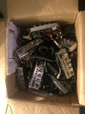 Box Full Of Uniden PC68XL 40 Channel Mobile CB Radio Transceiver Heads