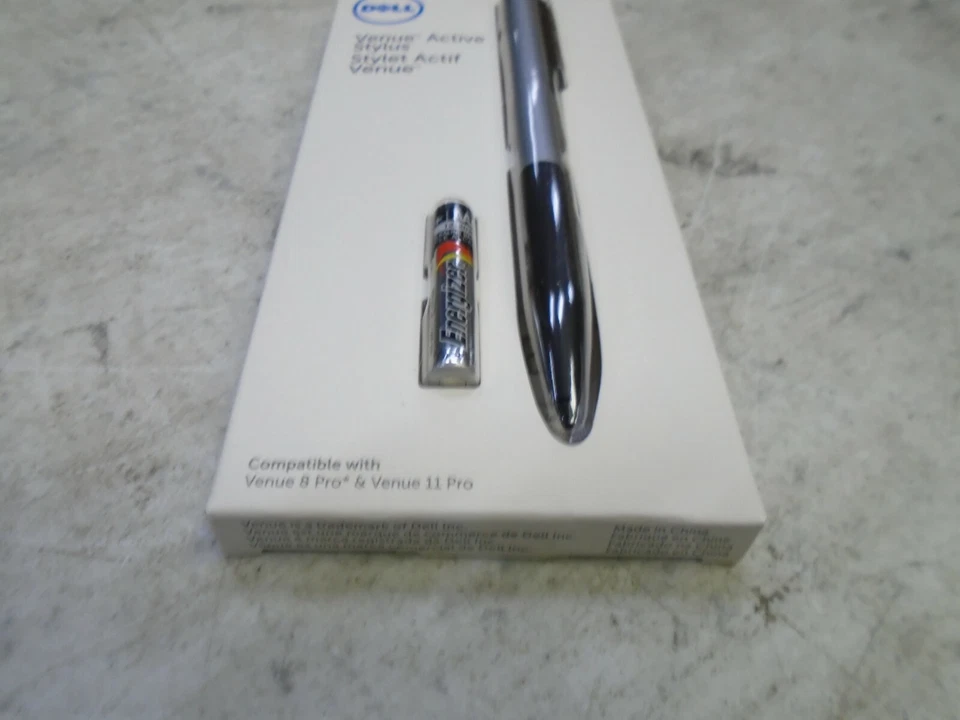 Lot 100 New Dell Venue Pro 8 & Venue Pro 11 Active Stylus Pen Black/Silver RTMND - Image 4 of 4