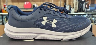 Under Armour Men's Charged Assert 10, Academy/White - 3026175-400