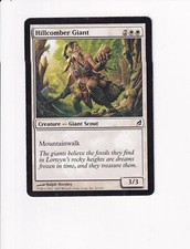 MAGIC THE GATHERING MTG LORWYN HILLCOMBER GIANT