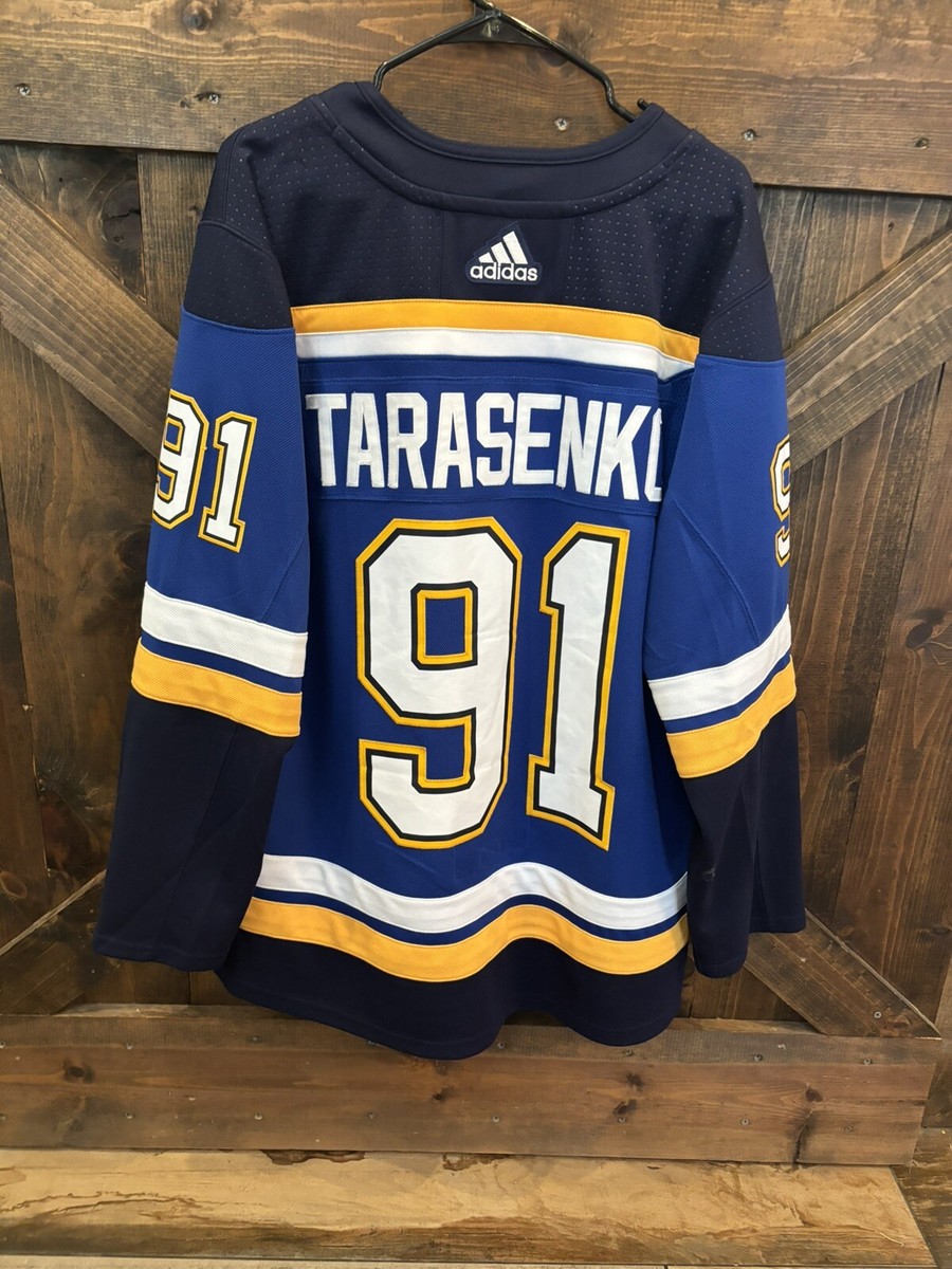 Adidas Vladimir Tarasenko STL Blues Jersey! (size 52)