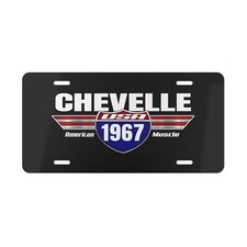 1967 Chevelle Classic Car License Plate Tag - Made in The USA