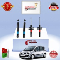 Set 4 StoßDäMpfer Vorderseite + Heck Renault Modus 1.5 Dci 63KW 86CV Von 2004->