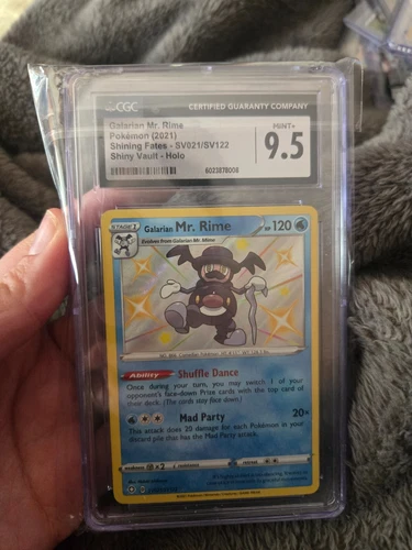 Galarian Mr. Rime Pokemon Shining Fates 2021 SV021/SV122 CGC 9.5 Gem Mint