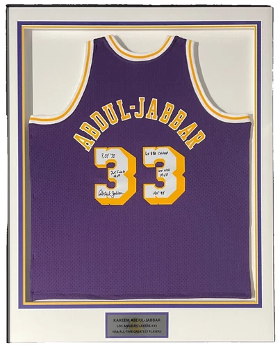 Kareem Abdul-Jabbar NBA Original Autographed Jerseys