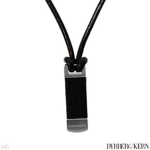 Dyrberg/Kern Leather and Glass Necklace Dyrberg/Kern Fashion Necklaces & Pendants for sale | eBay main image 4