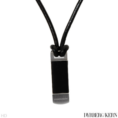 DYRBERG/KERN of DENMARK! Gerard Collection Leather Necklace 