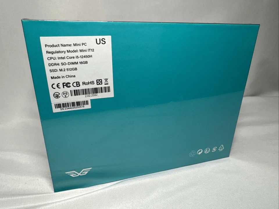 GEEKOM Mini IT12, Intel Core i5-12450H, 16GB RAM, 512GB SSD, Windows 11 Pro, PC - Image 3 of 3