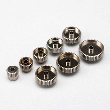Carbide Precision Aluminum Pinion Gear, 64-Pitch, 35T, Lightweight Hard Coating,