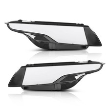 Front Headlight Lens Cover Pair for Land Rover Range Rover Evoque 2011-2019
