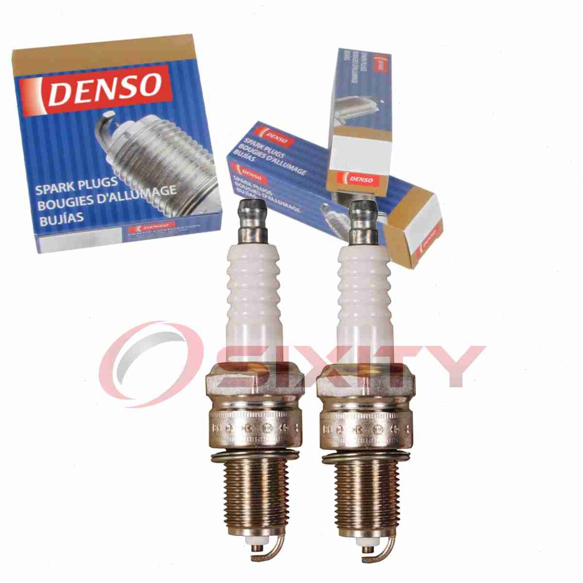 2 pc DENSO 6005 Standard Spark Plugs for W9EP 97128 6770 2264 1196 Ignition te