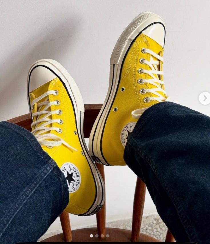 New Converse Chuck 70 Taylor Star Sz 7.5 Golden/black Women Shoes Sneakers Boots