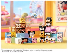 Auténticas figuras clásicas de Disney POP Cube-2 series lindo arte juguete regalo de cumpleaños