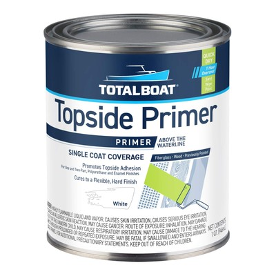 #ad Totalboat Marine Topside Boat Paint Primer For Fiberglass And Wood Wh $60.29