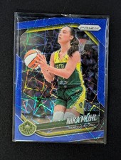 2025 Panini Prizm WNBA Nika Muhl #127 Blue Velocity Seattle Storm
