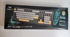 Aula F108 Wireless Mechanical Gaming Keyboard Full Size with Number Pad