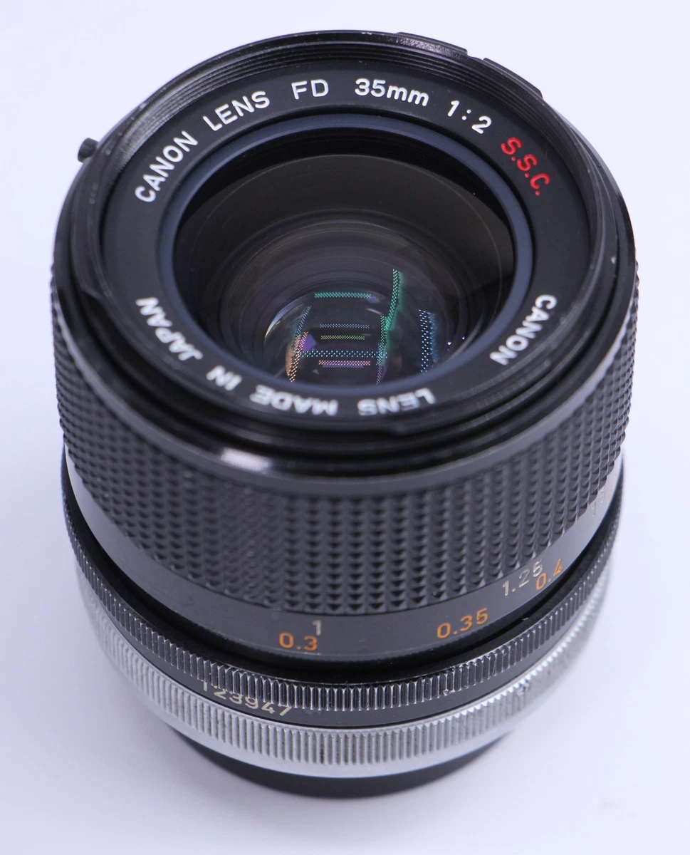 Canon FD 35mm f/2 Camera Lenses for sale | eBay