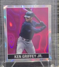 Ken Griffey Jr. 2025 Leaf 15th Anniversary NSCC 7/8 1948 Lava Pink #48B-95
