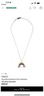 AUTHENIC GUCCI GHOST PENDANT NECKLACE RAINBOW PRIDE NEW — photo 2