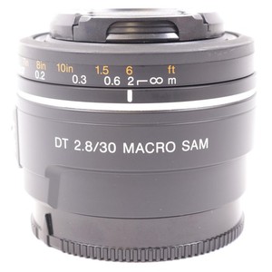 Sony 30mm f/2.8 Macro Lens SAL30M28 A Mount APS-C DSLR Lens (MOULD) -VM 9280 LN-