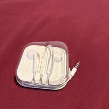 Authentic Apple Wired iPhone iPad iPod Ear Buds with Case 3.5mm
