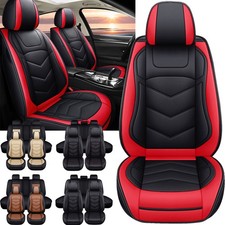 For Nissan Altima Sentra Rogue Leather Car Seat Covers Front Rear Protectors