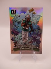 De'Von Achane 2025 Panini Donruss No. 10 Downtown