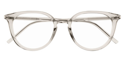Saint Laurent SL 681/F Eyeglasses Unisex Beige 52mm New 100