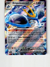 Empoleon ex 070/094 Doppio Raro Fiamme Fantasma Pokemon Leggermente Giocato