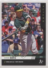 2019 Now Future Pack: MLB Award Winners Expired Redemptions Khris Davis #5 a2v