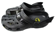 Crocs x Batman Batmobile Classic Black Clog Mens Size 10