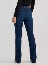 Wrangler Ladies High Rise Bold Boot Cut Jeans - 10MT1BTSN