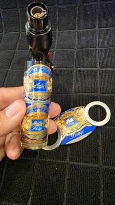 EP Carrillo Pledge Cigar Lighter And Cutter Combo