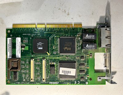 Compaq NC3131 338478-001 Dual 10/100 64-Bit PCI Server Ethernet NIC Working Pull