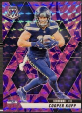 2025 Panini Mosaic| Cooper Kupp #60 Reactive Purple Mosaic Prizm Seattle SEA
