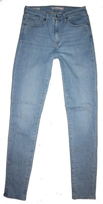 Levis Damen Jeans Hose 721 HIGH RISE Skinny Stretch W28 L32 blau Levi's *
