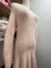 Angora Blended Sweater for Women - Fluffy Fuzzy Pullover Jumper 