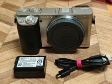 Sony Alpha 6000 Camera Body Tested Low Shutter Count Great Condition