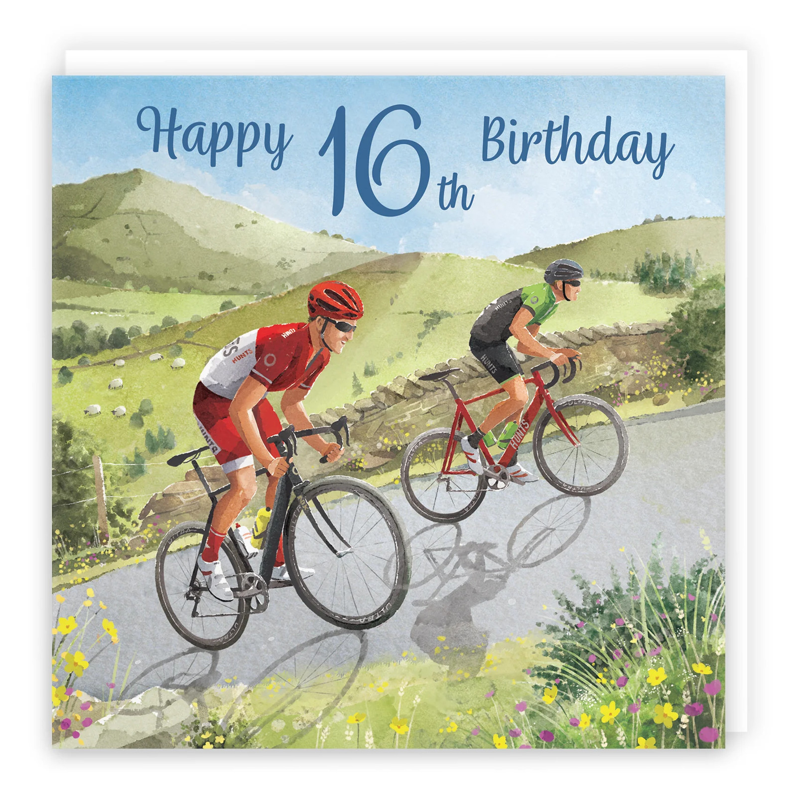 16th Birthday Card Road Cycling Milo's Gallery