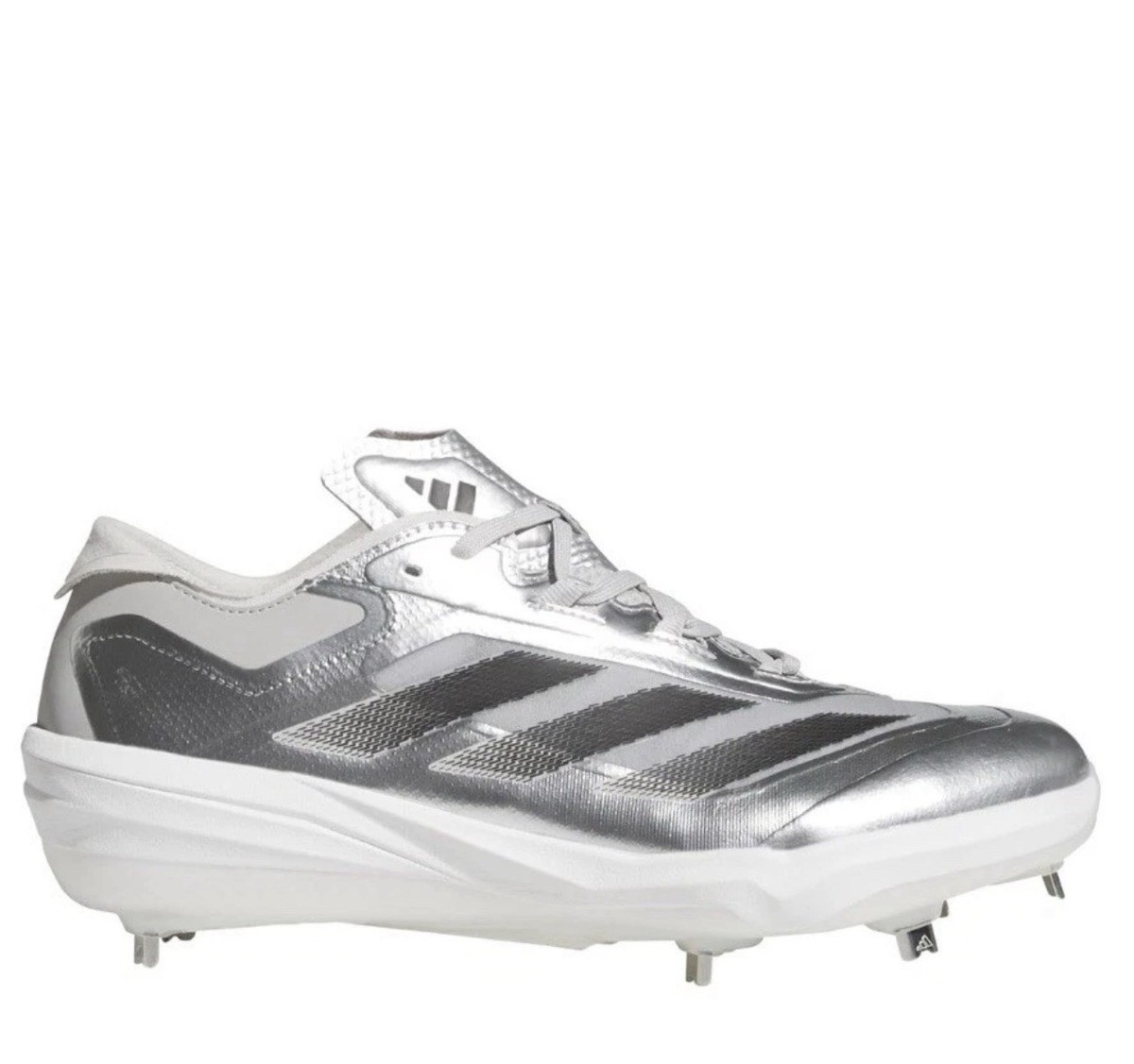 Adidas Adizero Impact Silver Speed Metal Baseball Cleats JS2995
